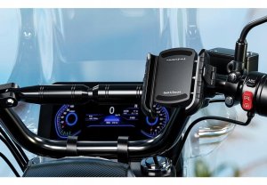Uchwyt motocyklowy z ładowarką USB-C do telefonu - R9-Clip-PD 6