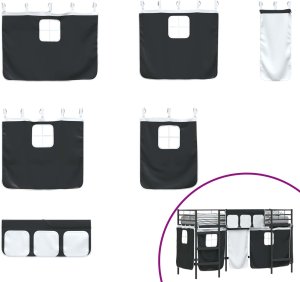 vidaXL Czarny 90 x 190 cm 7