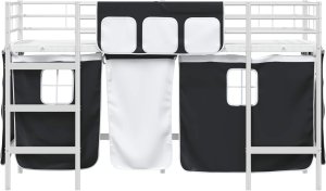 vidaXL Biały i czarny 100 x 190 cm 6