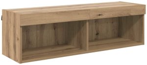 vidaXL Szafka pod telewizor Panama Dąb rzemieślniczy 100 x 30 x 30 cm 2