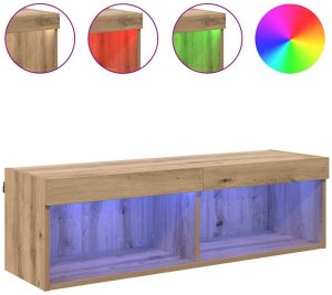 vidaXL Szafka pod telewizor Panama Dąb rzemieślniczy 100 x 30 x 30 cm 4