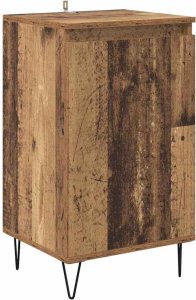 vidaXL Bufet Stare drewno 40 x 35 x 70 cm Materiał z drewna 2