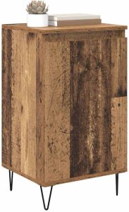 vidaXL Bufet Stare drewno 40 x 35 x 70 cm Materiał z drewna 3