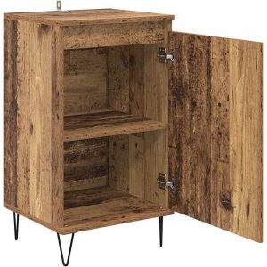 vidaXL Bufet Stare drewno 40 x 35 x 70 cm Materiał z drewna 5