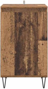 vidaXL Bufet Stare drewno 40 x 35 x 70 cm Materiał z drewna 6