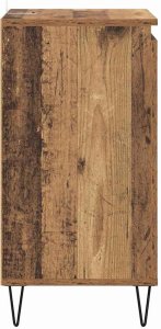 vidaXL Bufet Stare drewno 40 x 35 x 70 cm Materiał z drewna 7