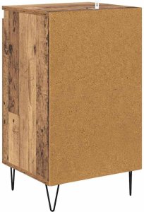 vidaXL Bufet Stare drewno 40 x 35 x 70 cm Materiał z drewna 8