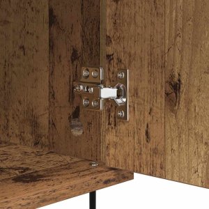 vidaXL Bufet Stare drewno 40 x 35 x 70 cm Materiał z drewna 9