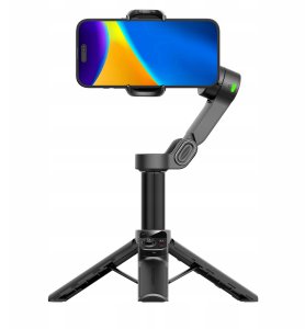 Gimbal Stabilizator Śledzenie Ai Lampa Led Kijek Selfie Na Telefon / Aochuan / Smart X3 5