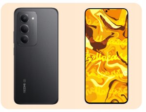 krainaGSM Etui Do Xiaomi Redmi 15 5G (Czarne, Matowe, Gumowe, Obudowa, Silikon, Slim) 3