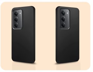 krainaGSM Etui Do Xiaomi Redmi 15 5G (Czarne, Matowe, Gumowe, Obudowa, Silikon, Slim) 6