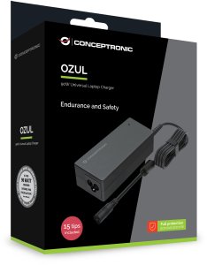 Zasilacz do laptopa Conceptronic 90 W, 20 V (OZUL08B15) 5