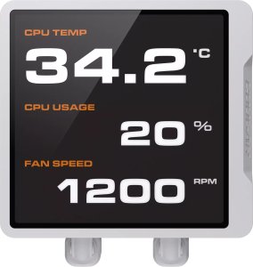 Chłodzenie wodne Cougar CPU chłodzenie wodne Poseidon Vistek Pro 360, ARGB, biały 4