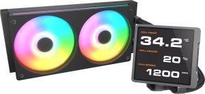 Chłodzenie wodne Cougar CPU chłodzenie wodne Poseidon Vistek Pro 240, ARGB, szary 2