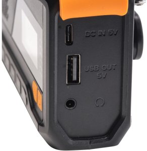 Radio Denver DAB+/FM Solar Crank Radio z akumulatorem SCD-2033 18