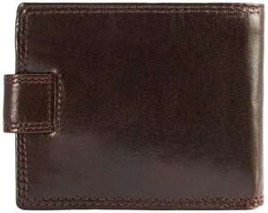 OCHNIK PL-105-89 brązowy skórzany portfel damski slim klasyczna elegancja (KS) 4