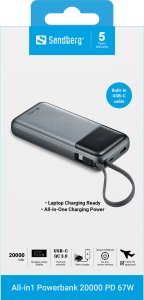 All-in1 Powerbank 20000 PD 67W 6