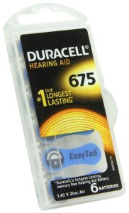 Duracell 6 x baterie do aparatów słuchowych ActivAir 675 3