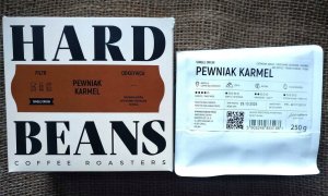 Kawa ziarnista Hard Beans Coffee Kawa ziarnista Pewniak Karmel Filtr 250g 2