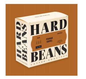 Kawa ziarnista Hard Beans Coffee Kawa ziarnista Pewniak Karmel Filtr 250g 5