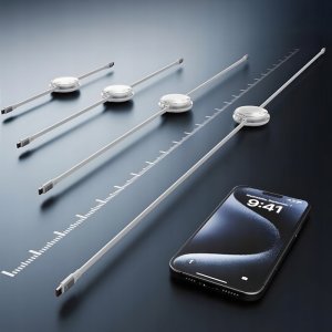 Kabel USB iOttie 100W Retractable USB-C Cable White 2-Pack 7