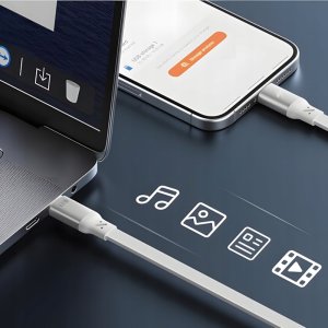 Kabel USB iOttie 100W Retractable USB-C Cable White 2-Pack 9