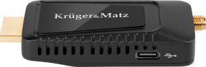 Tuner TV Kruger&Matz Tuner DVB-T2 HEVC H.265 mini na HDMI 54