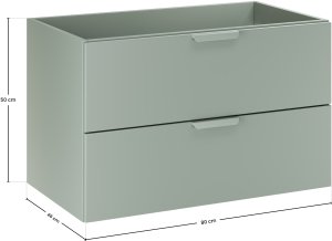 Szafka pod umywalkę 80cm 2 szuflady 4