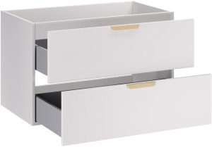 Szafka pod umywalkę 80cm 2 szuflady 3