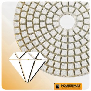 TARCZA DIAMENTOWA 150 DO SZLIFOWANIA POLEROWANIA BETONU GRESU CEGŁY 100MM 9