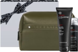 Collistar SET (UOMO SHOWER GEL 250ML + MINI FOAM 75ML + POUCH) 2