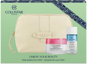 Collistar SET IDROATTIVA MOISTURIZING CREAM 50 ML + MINI BIPHASE 35 ML + COSMETICS BAG 3