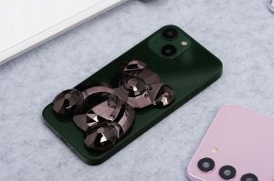 Uchwyt Stojak Miś Ring Podstawka na Telefon NA PALCE NAKLEJANY na ETUI 4