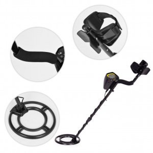 Wykrywacz metali GC-1032 LCD wodoodporny 5