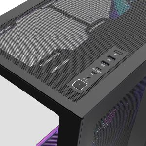 Obudowa Modecom Space XL ARGB 5F czarna (AT-SPACE-XL-5F-ARGB-10) 2