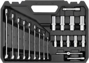 YATO ZESTAW KLUCZY 92el 1/4" / 3/8" 4