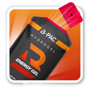 AronPharma_B-PAC Energy Gel + Caffeine żel energetyczny z kofeiną Tropikalny 60ml 4