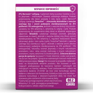 AronPharma_Berroxin Lollipop Box suplement diety w postaci lizaków 6szt. 11