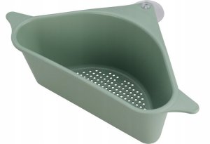 Koopman Cedzak durszlak narożny plastikowy na przyssawki 27,5x15x8,7cm 1szt 2