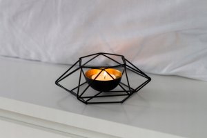 Świeczki podgrzewacze tealight parafinowe Sernik Jagodowy 6szt Aura 3