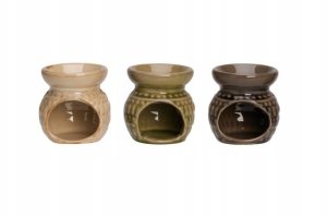 Koopman Kominek ceramiczny zestaw z olejkami eterycznymi 3 zapachy i tealighty 1szt 4