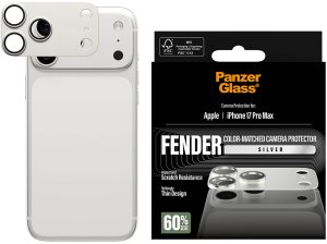 PanzerGlass Szkło hartowane na obiektyw Fender Camera Protector do iPhone 17 Pro Max srebrny 2