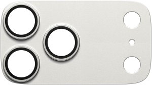 PanzerGlass Szkło hartowane na obiektyw Fender Camera Protector do iPhone 17 Pro Max srebrny 4