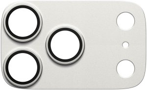 PanzerGlass Szkło hartowane na obiektyw Fender Camera Protector do iPhone 17 Pro srebrny 4