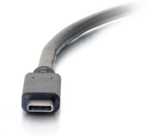 Kabel USB C2G 1m USB Type C Cable - 4K support - USB 3.1 (Gen 2) M/M - USB C Cable - kabel USB - USB-C (M) do USB-C (M) - USB 3.1 Gen 2 / Thunderbolt 3 - 1 m - czarny 3