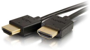 C2G 2ft 4K HDMI Cable - Ultra Flexible Cable with Low Profile Connectors - Kabel HDMI - HDMI męski zu HDMI męski - 61 cm - podwójna izolacja - czarny 5