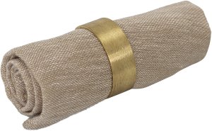 Bloomingville Laurie Serwetnik Złoty Mosiądz 2