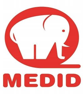 Medid Solidny Kątownik Grawerowany Stalowy 400mm 2