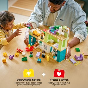 LEGO DUPLO Nowoczesny dom rodzinny 3 w 1 z figurkami (10470) 3