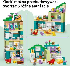 LEGO DUPLO Nowoczesny dom rodzinny 3 w 1 z figurkami (10470) 5